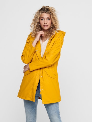 ONLY Weatherproof jacket 'Sally' in Yellow: front