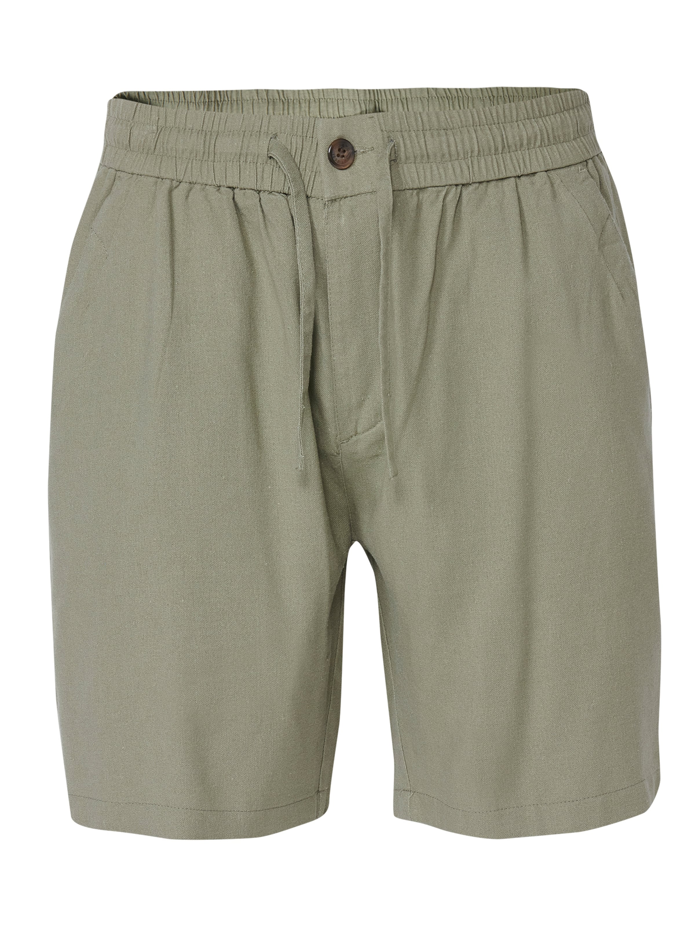 KOROSHIregular Hlače - zelena boja: prednji dio