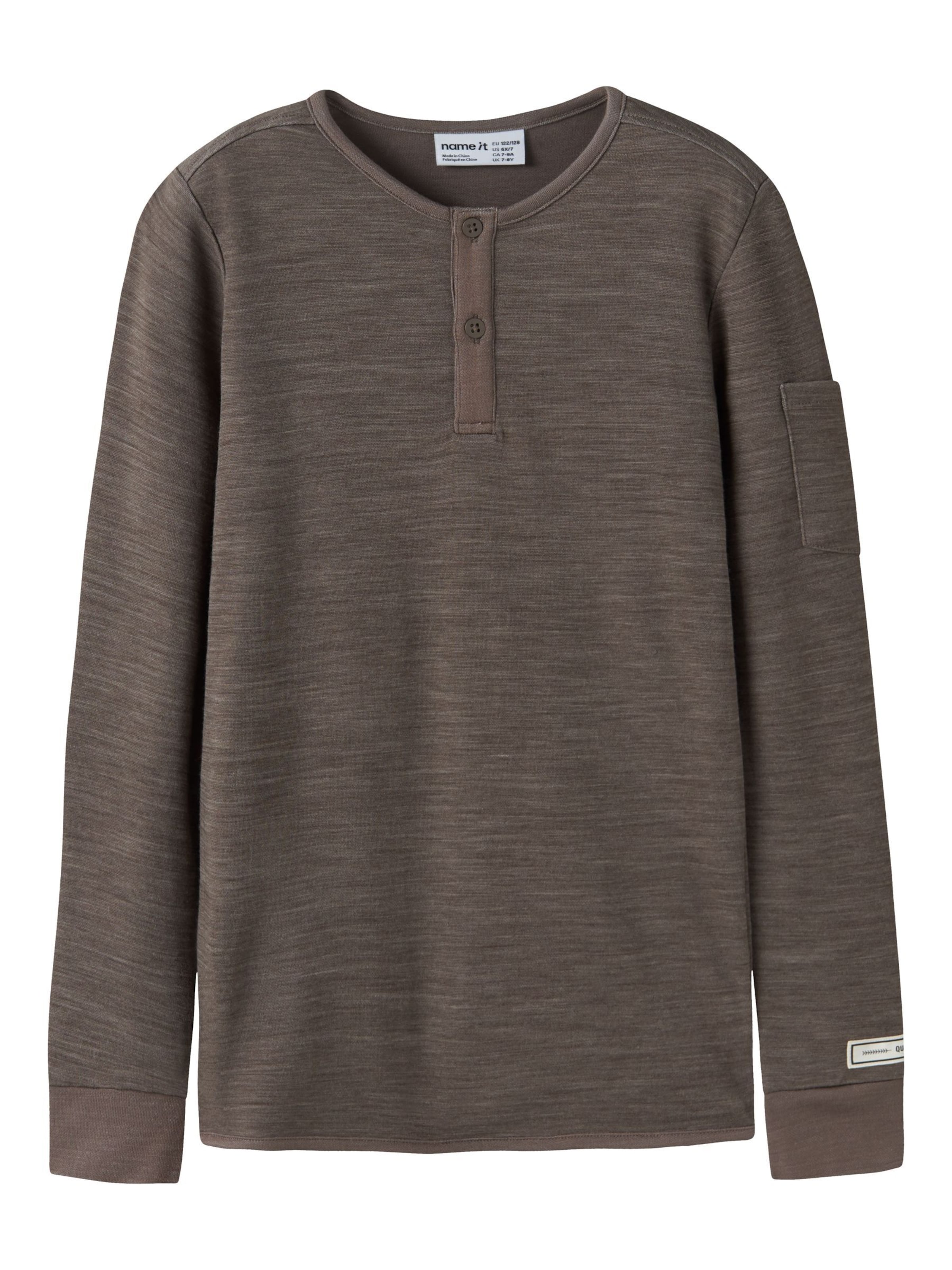 NAME IT - Camiseta en marrón: frente