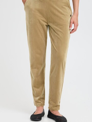 Oxmo Regular Chinohose ' OXEBBA ' in Braun