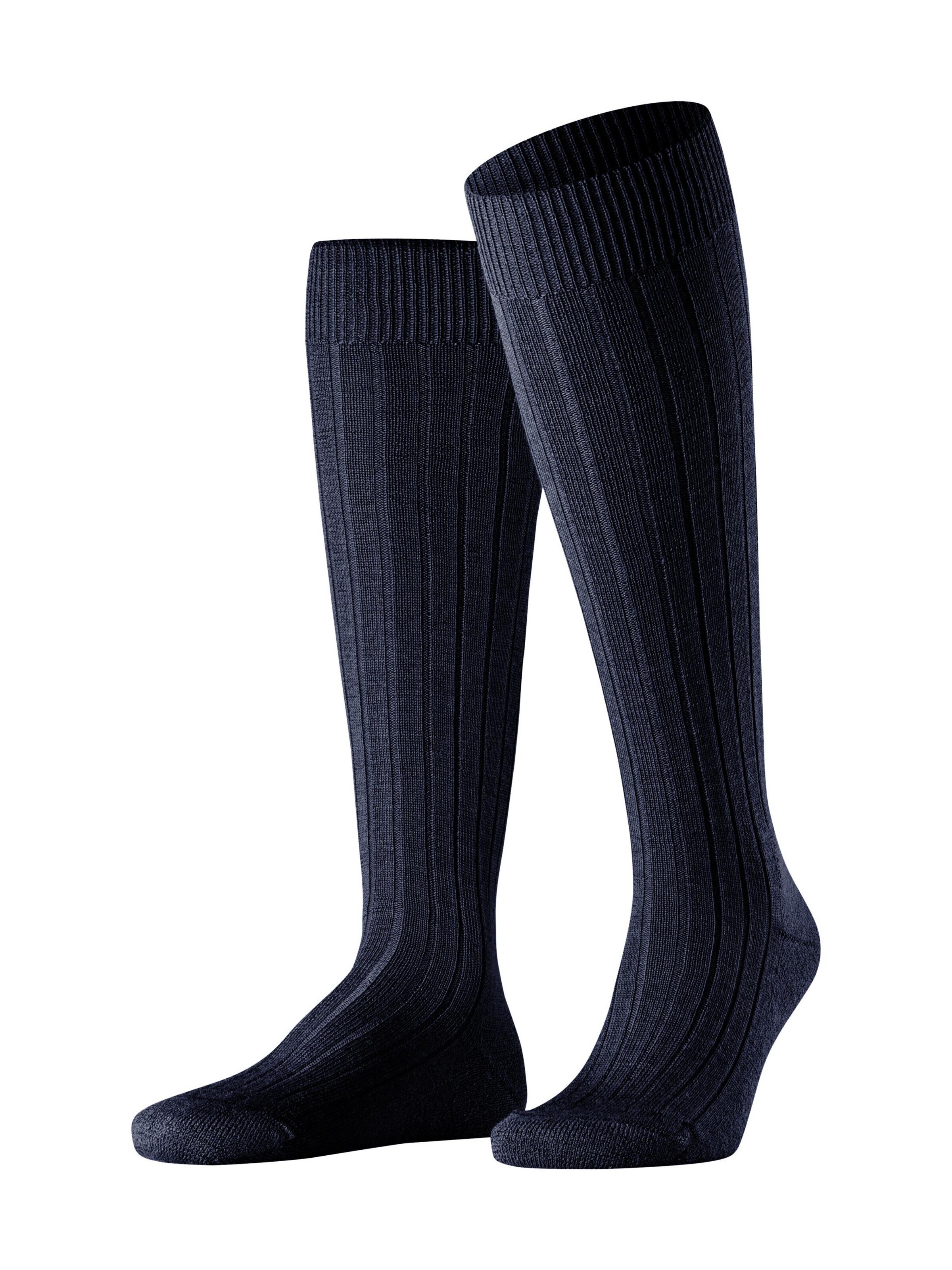 FALKE Knee High Socks 'Teppich im Schuh' in Blue: front