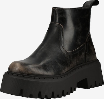 BUFFALO Ankle Boots in Braun: Vorderseite