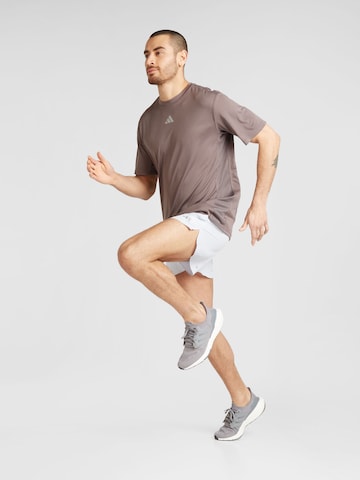 ADIDAS PERFORMANCE Funktionsshirt 'HIIT 3S MES' in Grau