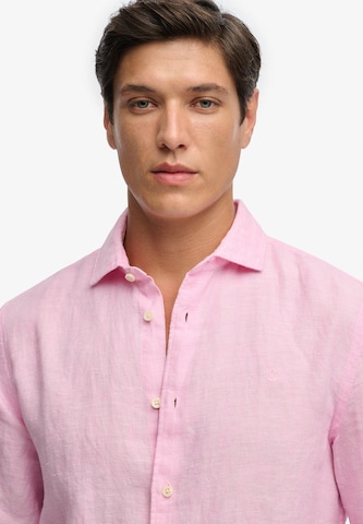 Coupe regular Chemise Superdry & Co en rose