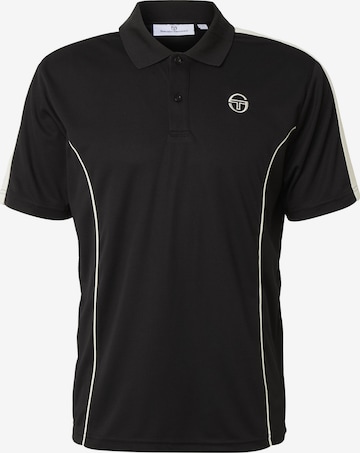 Sergio Tacchini Póló 'Egeo' - fekete: elől