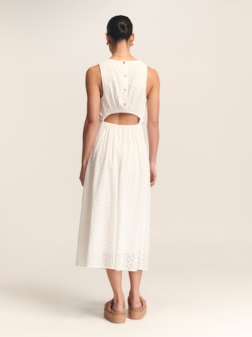 St MRLO Summer dress 'Praiano' in White: back