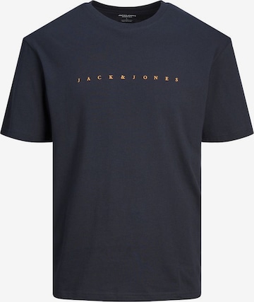 Jack & Jones Plus T-Shirt 'Star' in Blau: predná strana