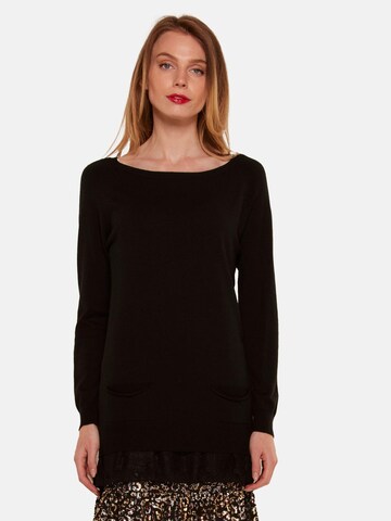 TOOche Dress 'Mesh Dress' in Black: front