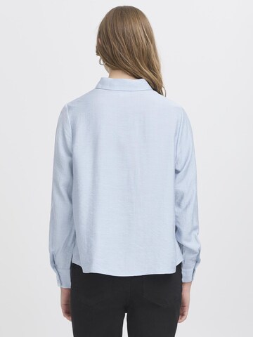 Camicia da donna 'WILMA' di ICHI in blu