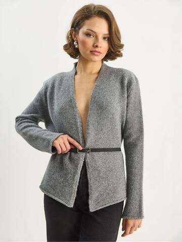 Bianco Lucci Gebreid vest in Grijs