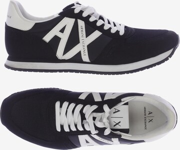 ARMANI EXCHANGE Sneakers & Trainers in 44 in Black: front