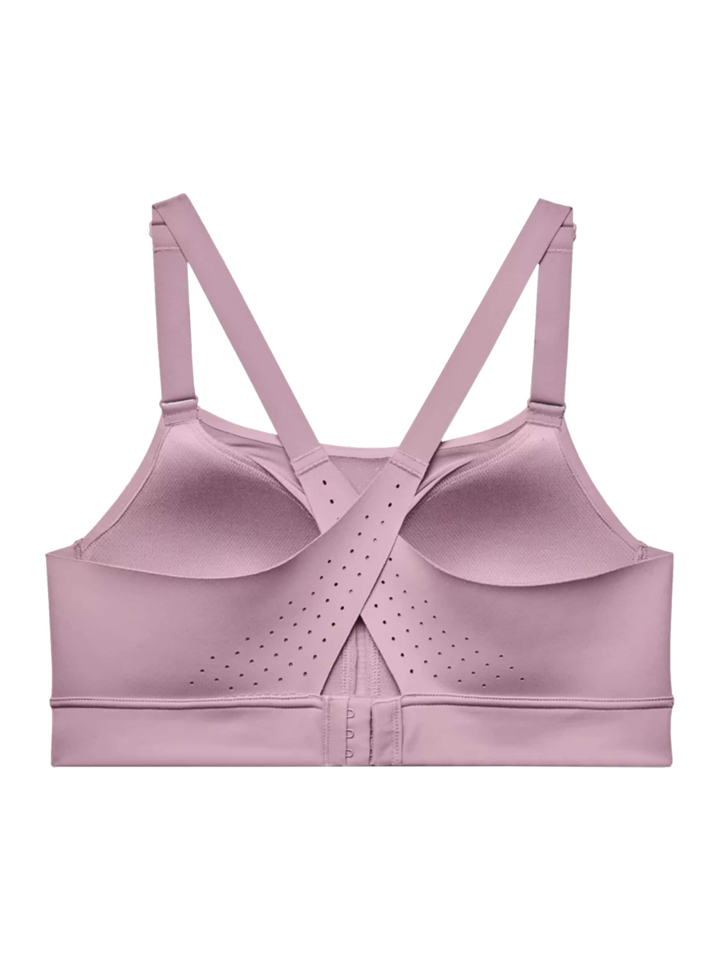 rozā UNDER ARMOUR Bezvīļu Sporta krūšturis