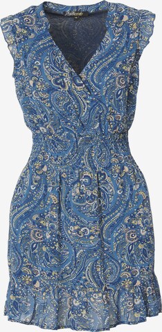 KOROSHI Dress in Blue: front