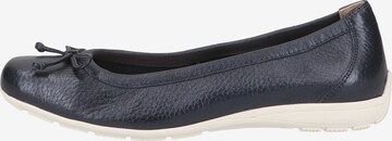 CAPRICE Ballet Flats in Blue: front