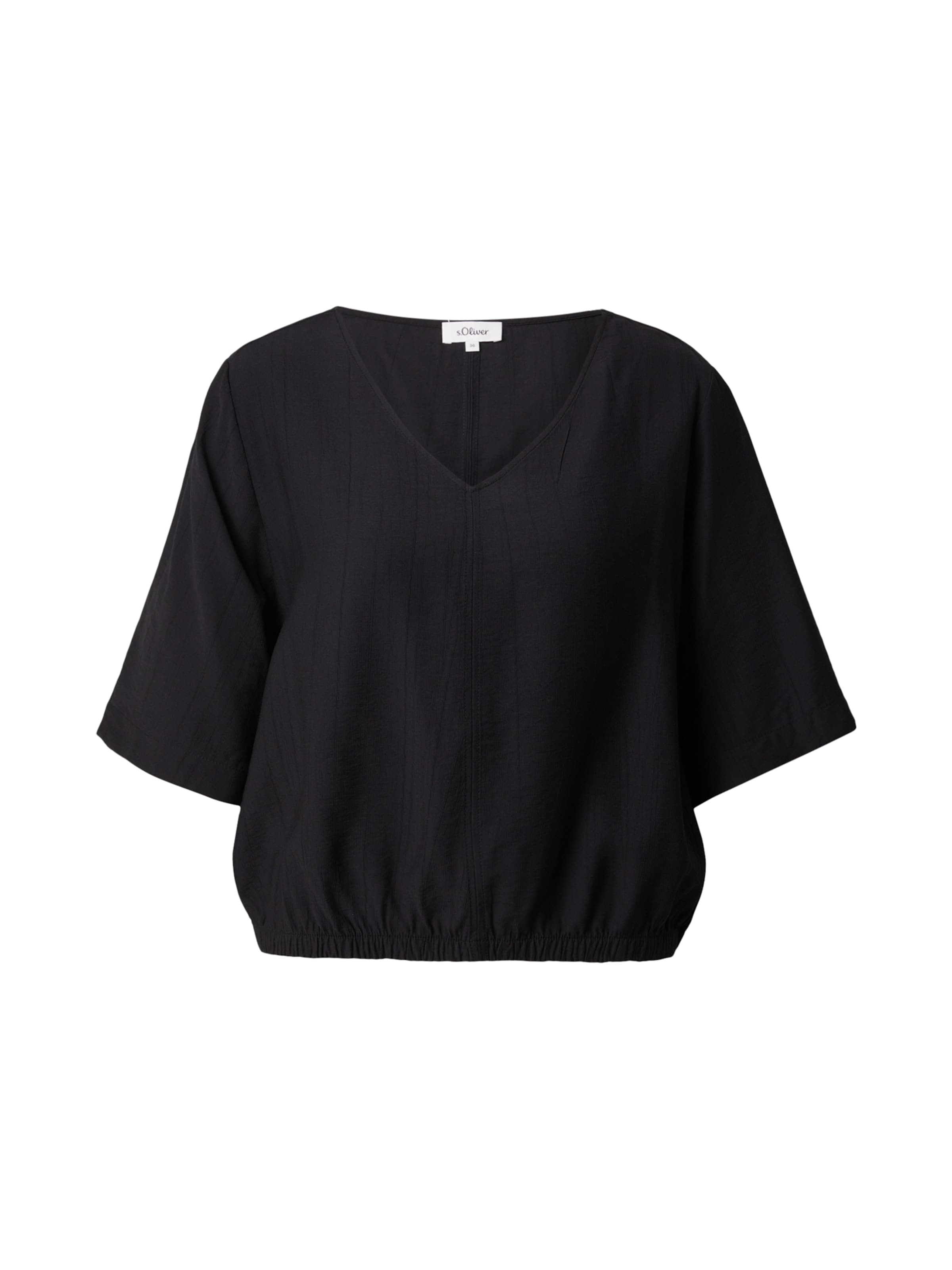 s.Oliver Bluzka w kolorze czarny: przód