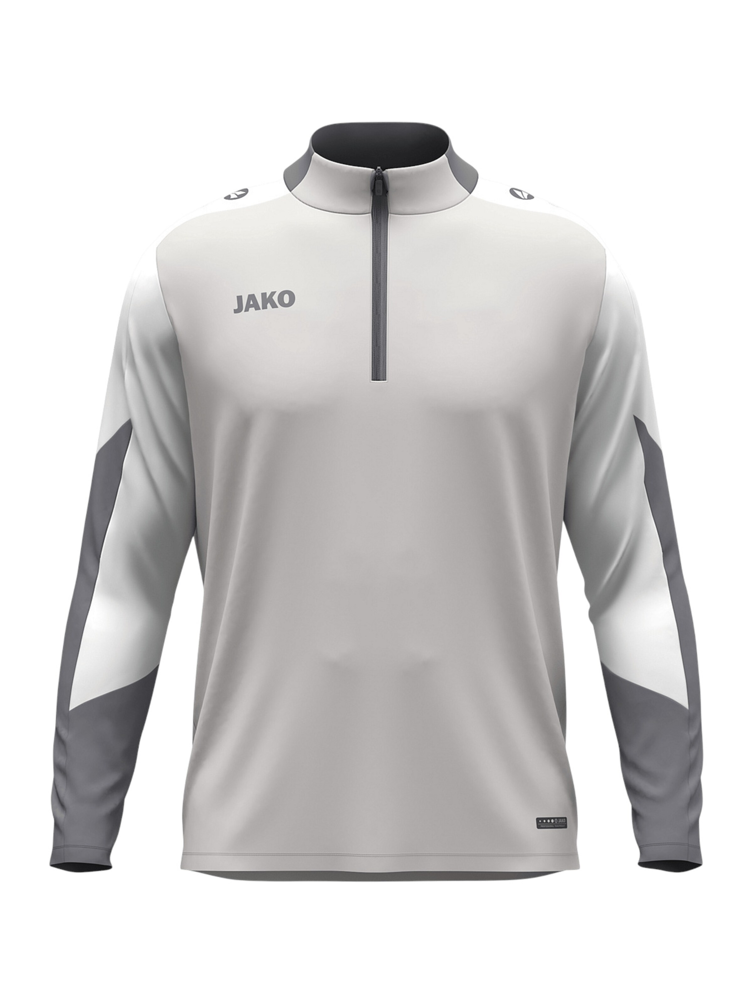 JAKO Sportsweatshirt 'Dynamic' in Grau: Vorderseite