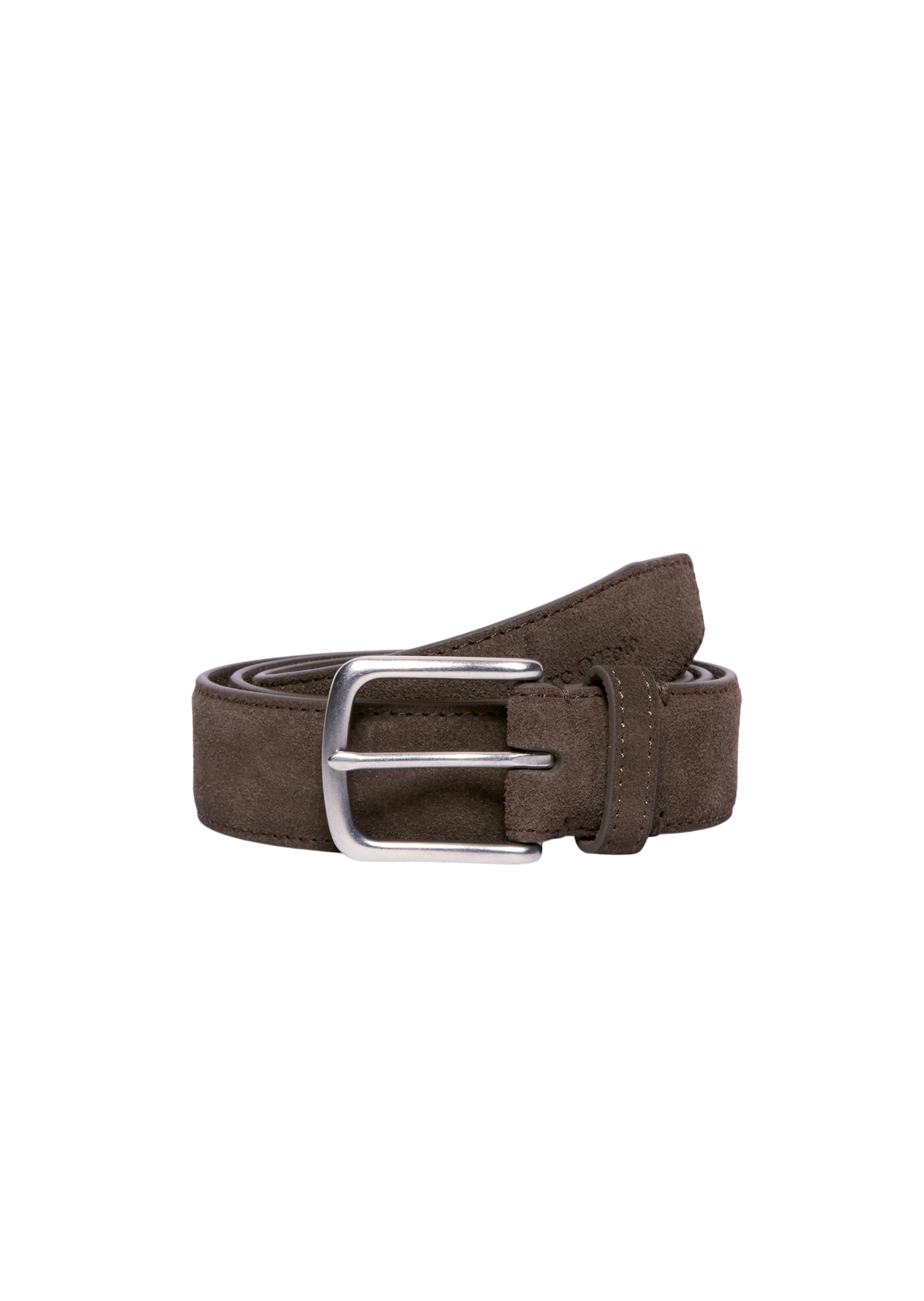 Marc O'Polo Belt in Brown: front