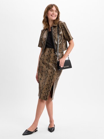 HUGO Skirt 'Ropina-1' in Brown