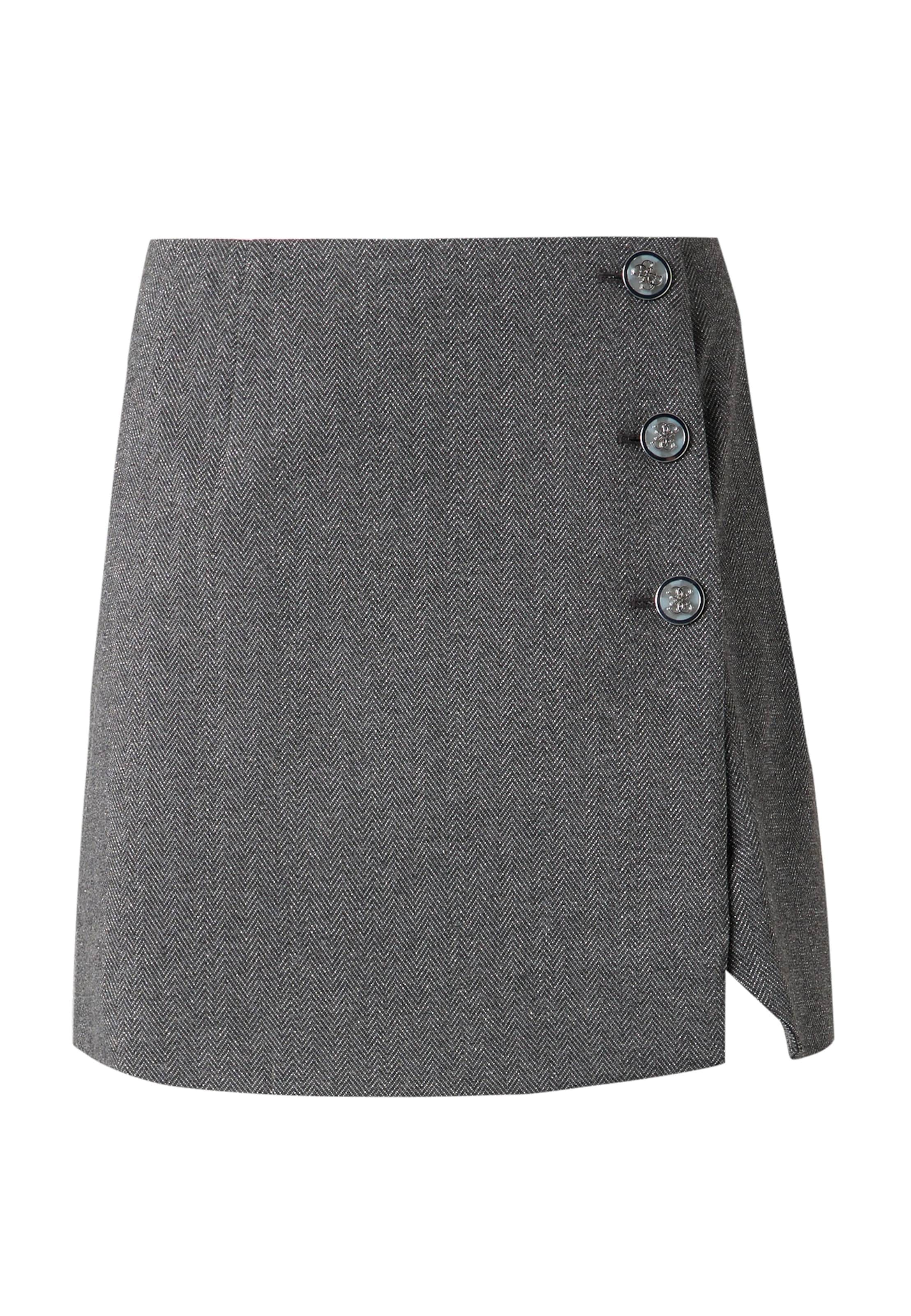Jupe 'BERTHA' GUESS en gris : devant