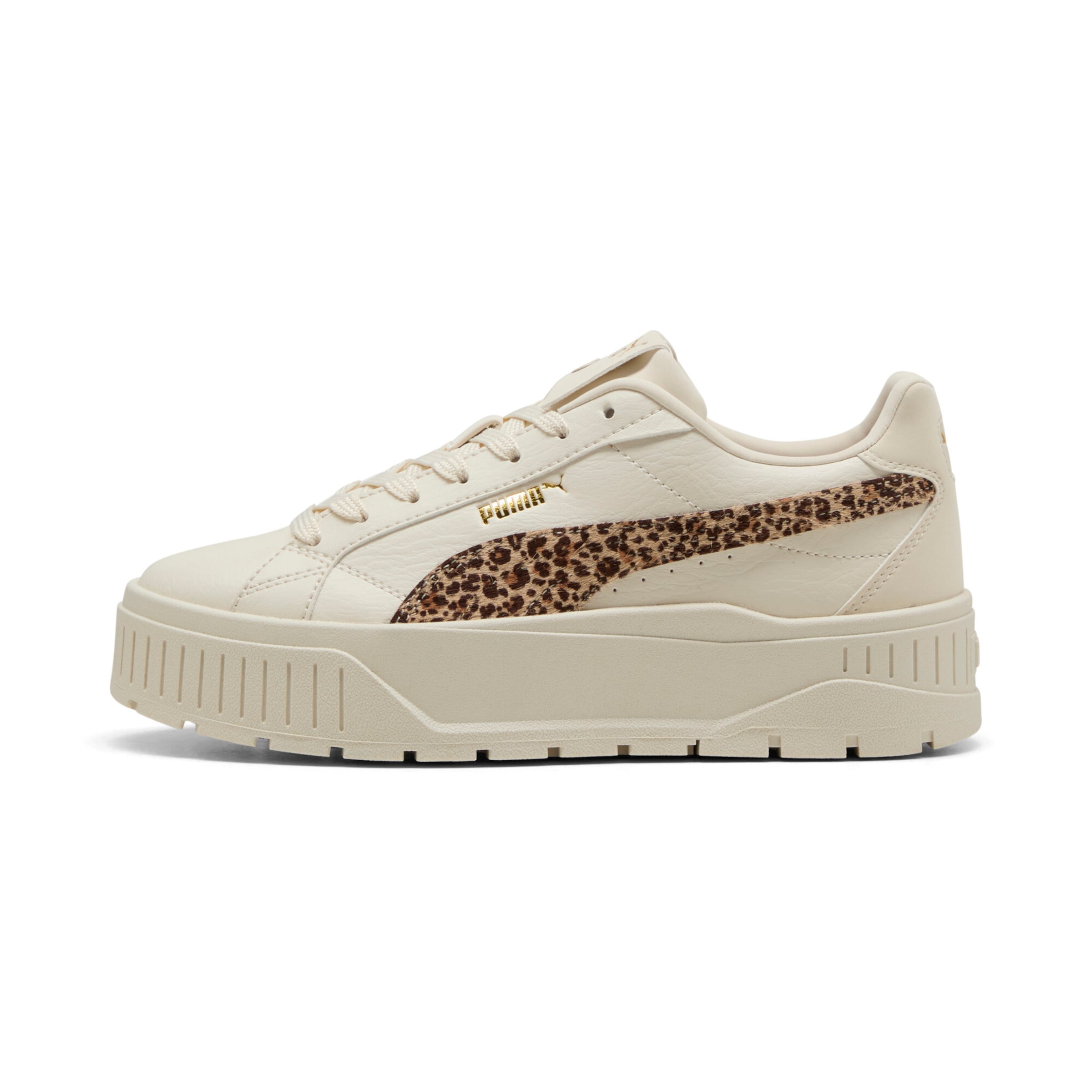 Baskets basses 'Karmen II' PUMA en beige : devant