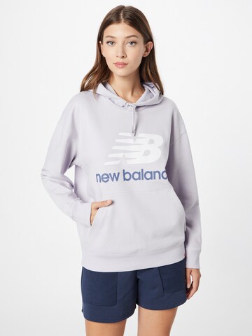 pelēks new balance Sportisks džemperis: no priekšpuses