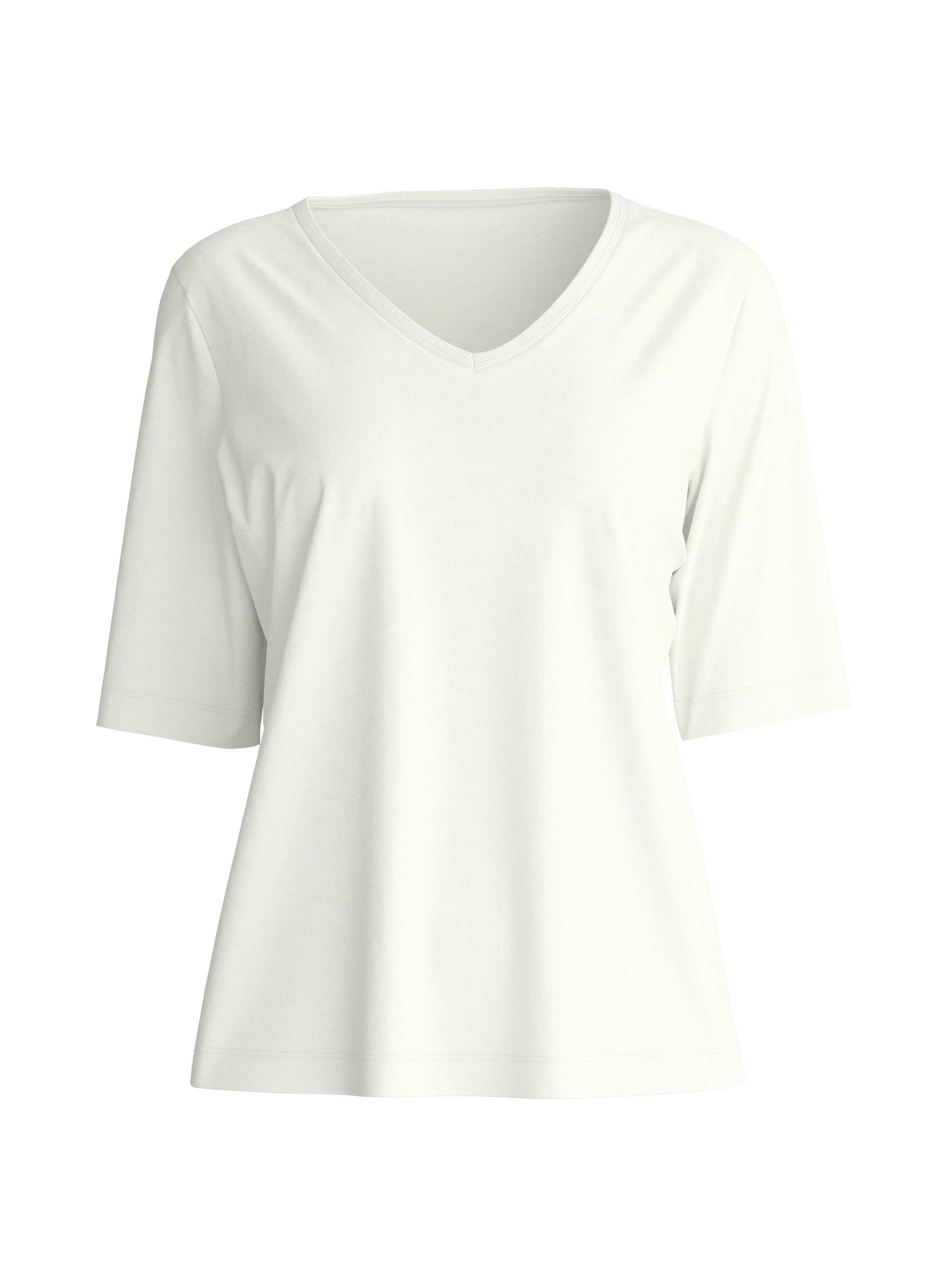CALIDA Schlafshirt 'Late Bloom M&M'‌‌‌‌‌‌ in Beige: Vorderseite