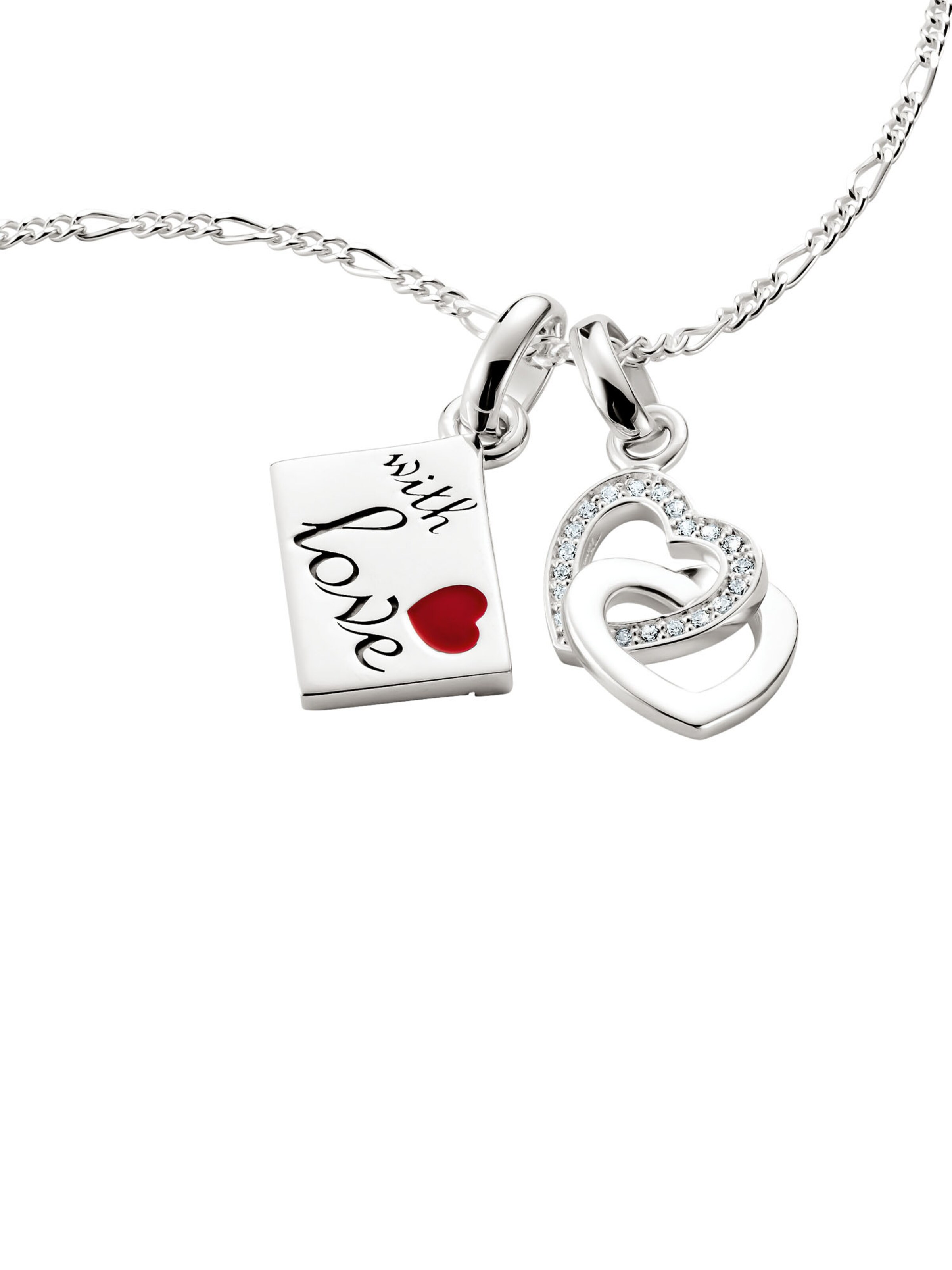 Thomas Sabo Anhänger 'Liebesbrief' in Rot