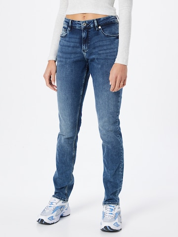 QS Regular Jeans 'CATIE' in Blauw: voorkant