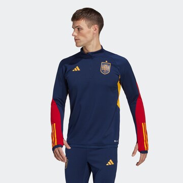 ADIDAS PERFORMANCE - Sweatshirt de desporto 'Spain ' em azul: frente