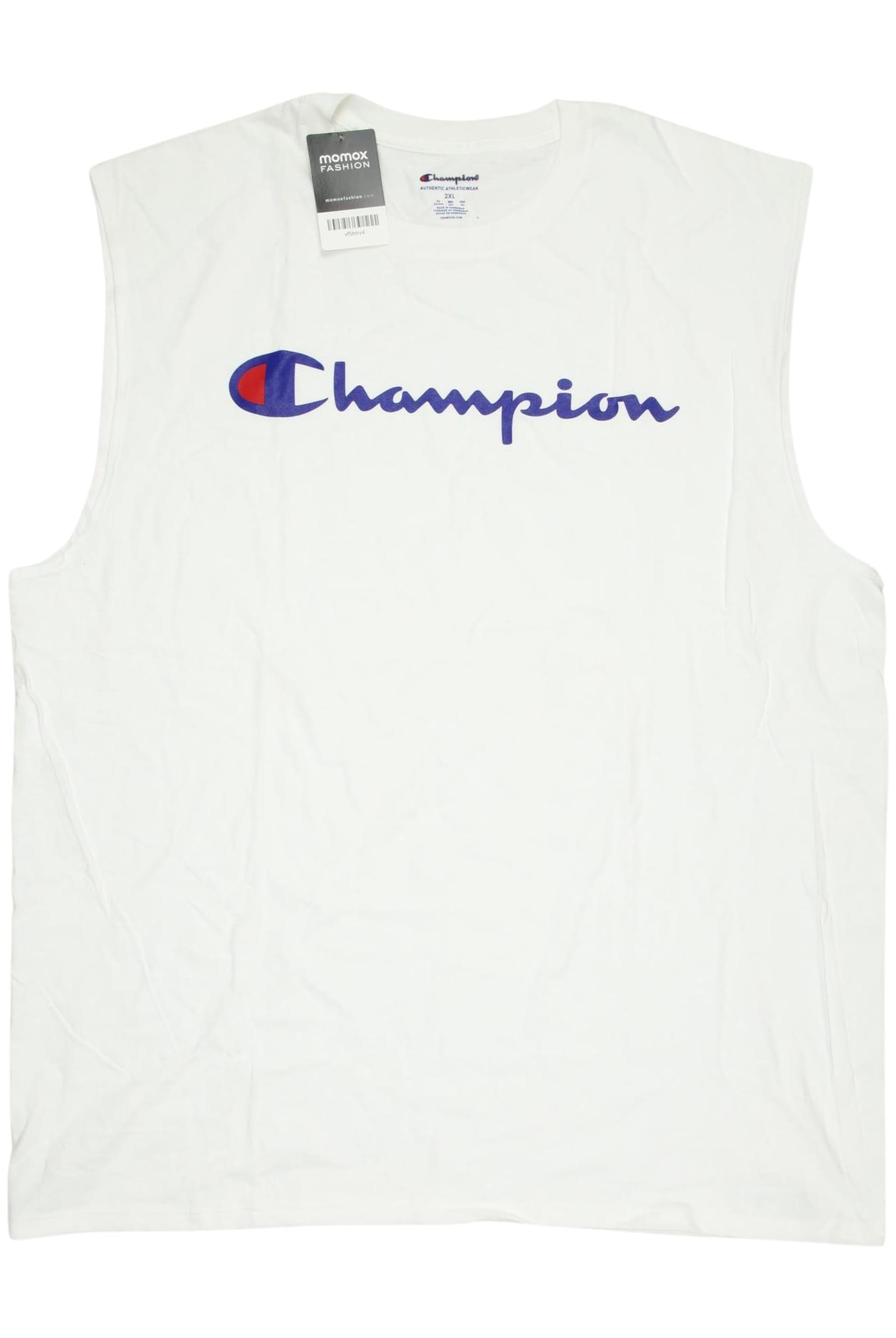 Champion Authentic Athletic Apparel Shirt in XXL in White: front