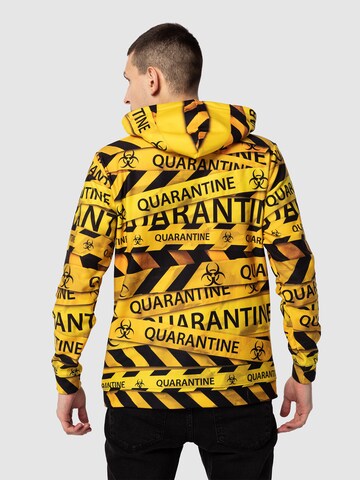 Mr. Gugu & Miss Go Sweatshirt 'Quarantine' in Gelb