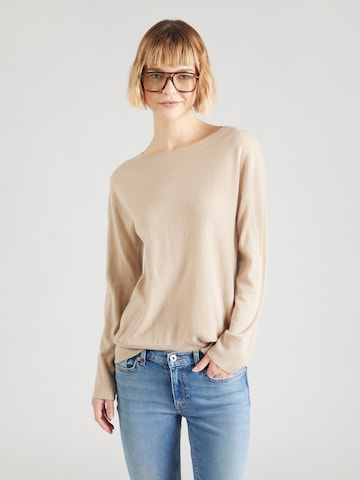 Maglietta di Max Mara Leisure in beige: frontale