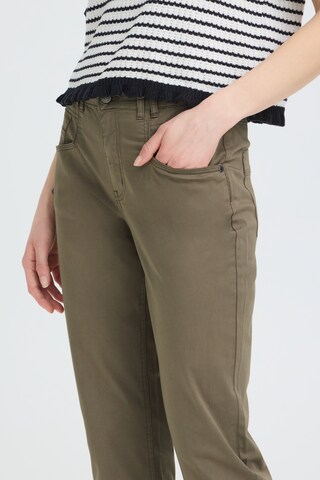 Regular Pantalon 'PZEVELYN' Pulz en vert