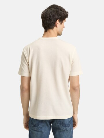 TOM TAILOR T-Shirt in Weiß