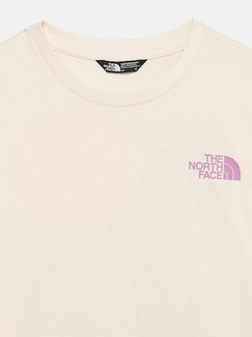 THE NORTH FACE Λειτουργικό μπλουζάκι 'TEEN VOYAGE' σε λευκό