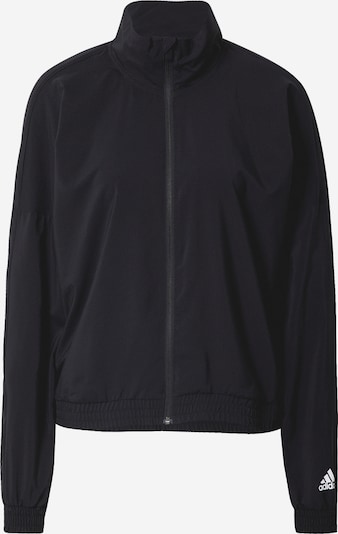 ADIDAS PERFORMANCE Sportjacke in schwarz / weiß, Produktansicht