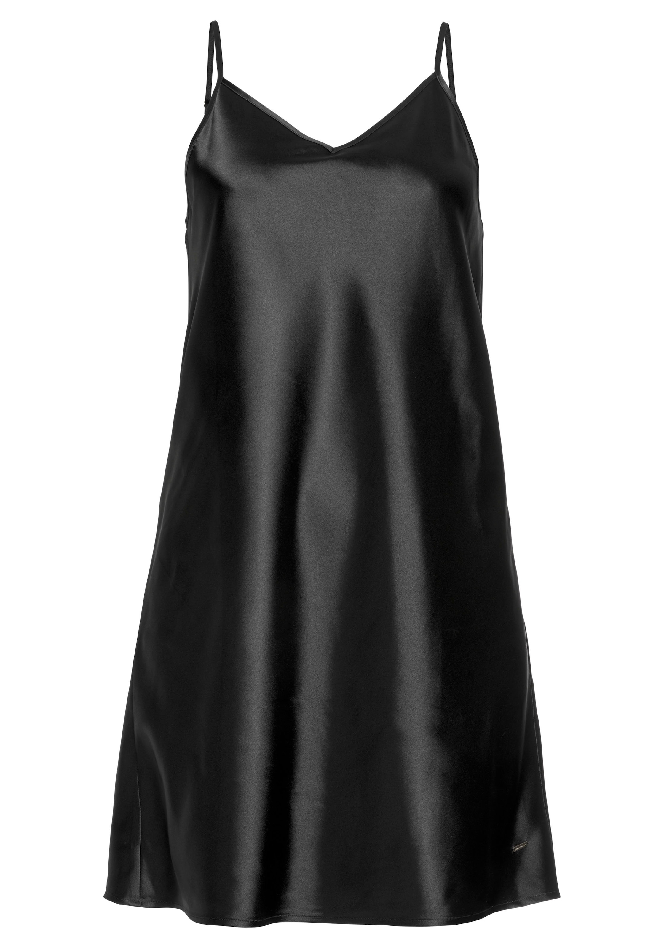 LASCANA Negližee, värv must: eest vaates