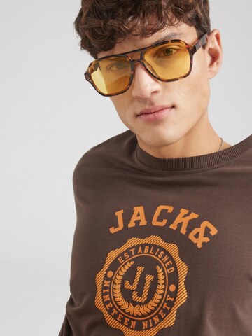 JACK & JONES Bluser & t-shirts 'VICTO' i brun