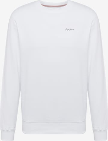 Pepe Jeans Sweatshirt 'Shane' in Wit: voorkant