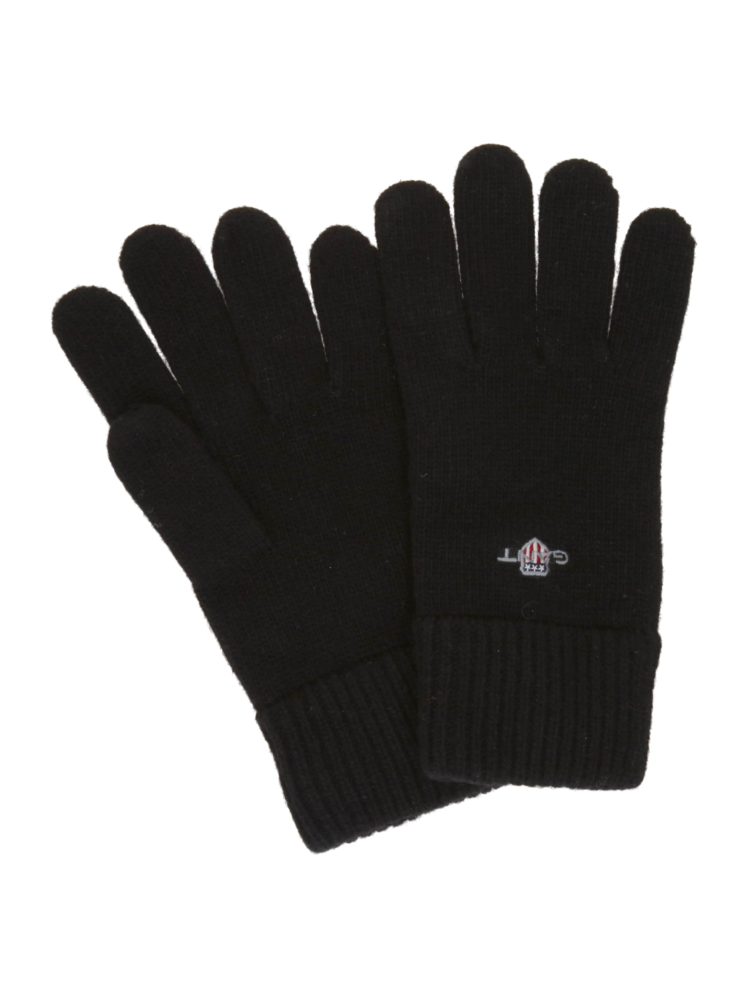 juoda GANT Pirštuotos pirštinės: priekis