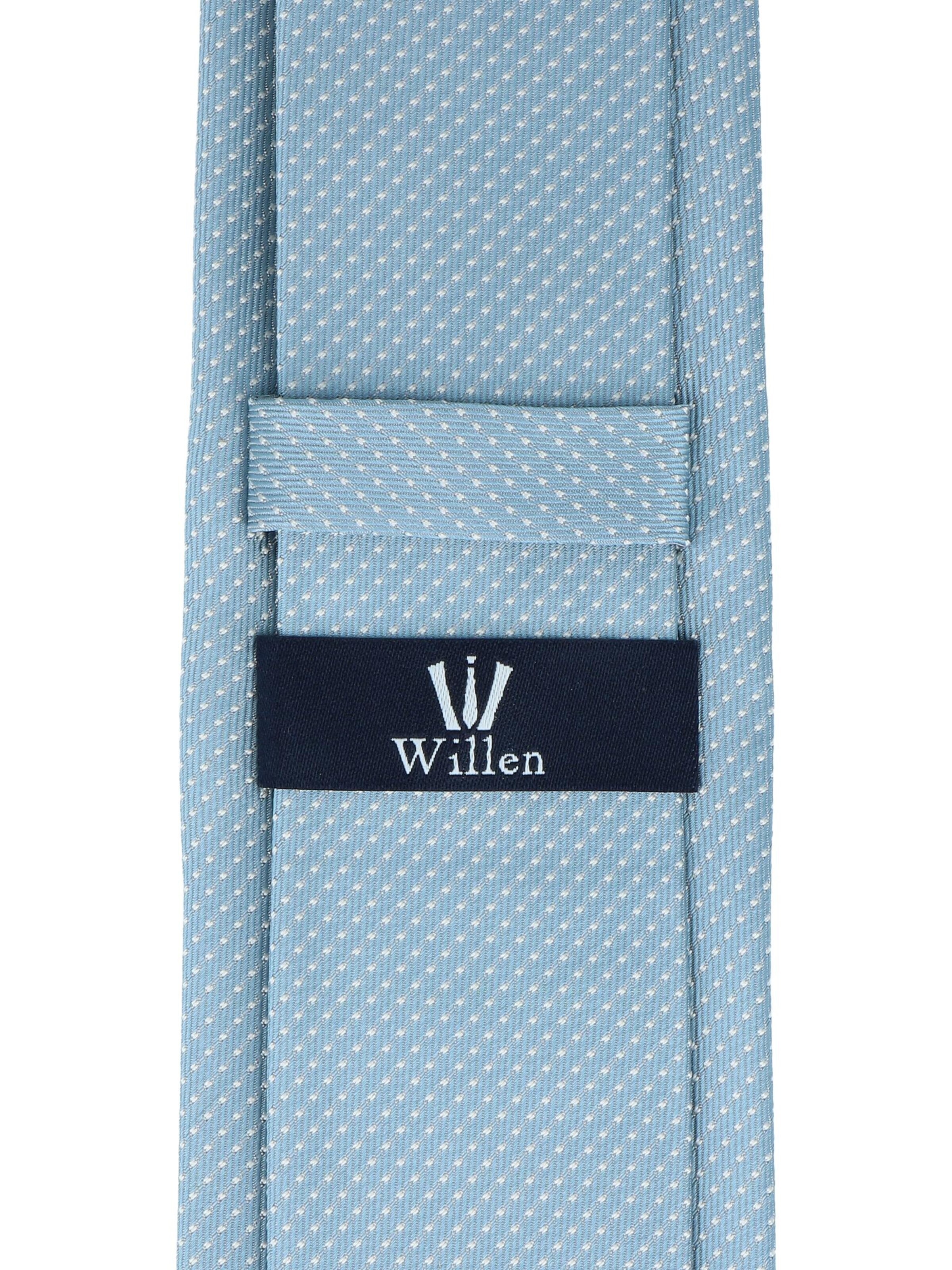 WILLEN Tie 'Tupfen' in Blue