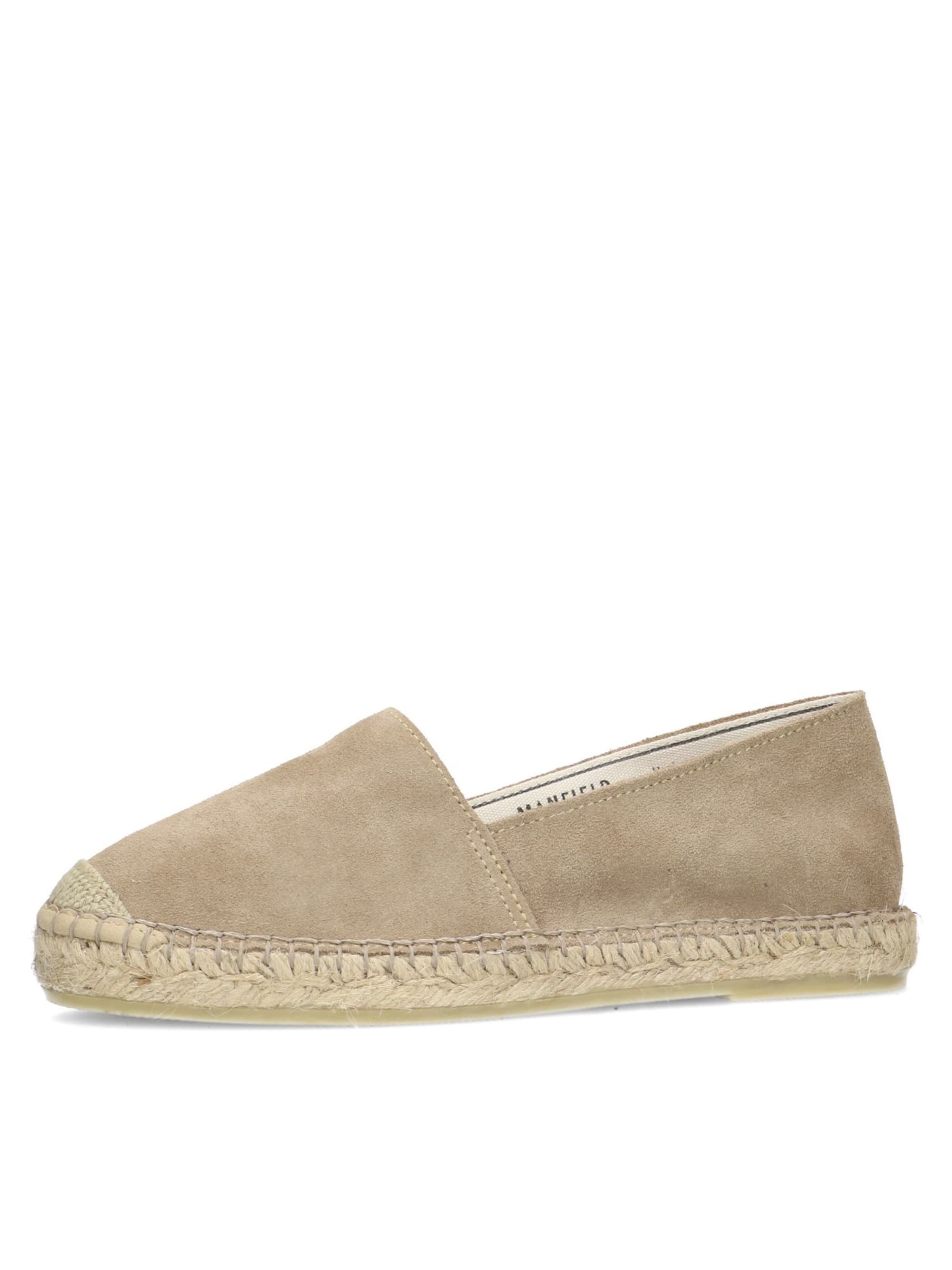 MANFIELD Espadrilles in Beige: Vorderseite