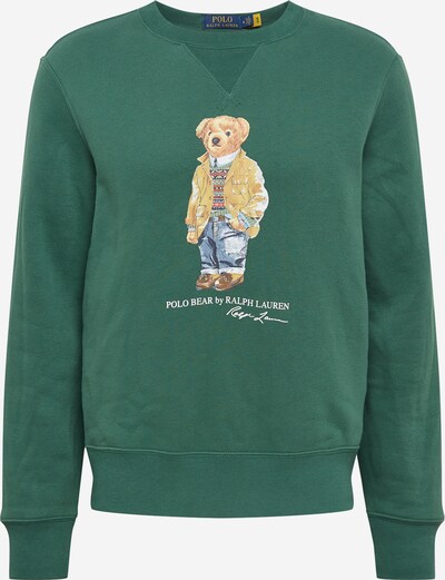POLO RALPH LAUREN Dressipluus smaragdroheline / segavärvid, Tootevaade