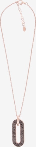 Pesavento Necklace in Brown: front