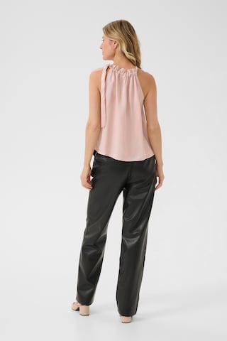 Cream Blouse 'Viria' in Roze