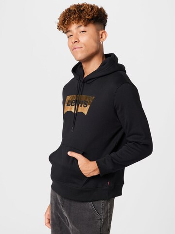 LEVI'S ® Sweatshirt 'Graphic Roadtrip' in Black: front