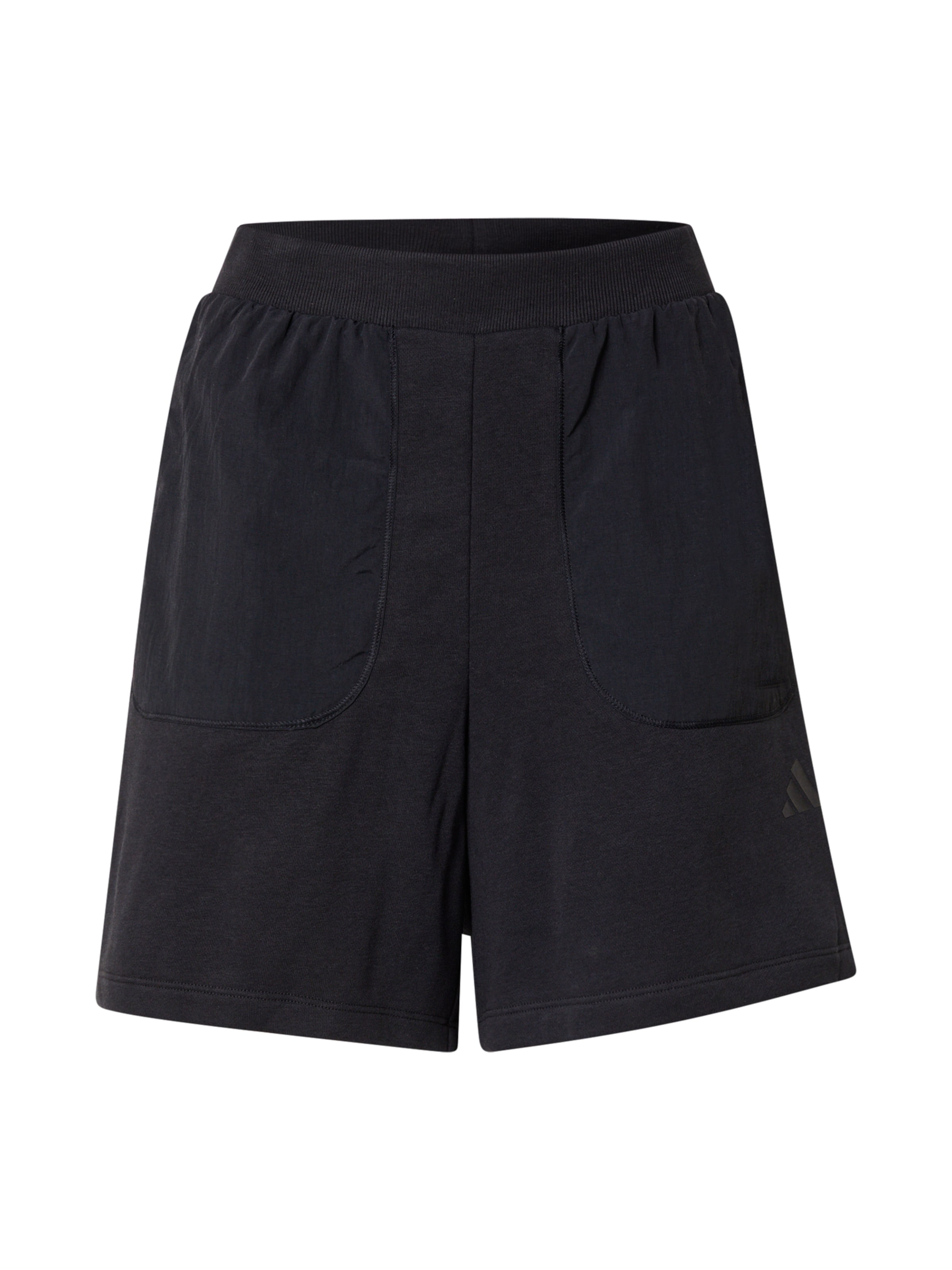 ADIDAS SPORTSWEARSportske hlače - crna boja: prednji dio