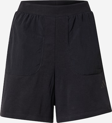 ADIDAS SPORTSWEAR Спортен панталон в черно: отпред