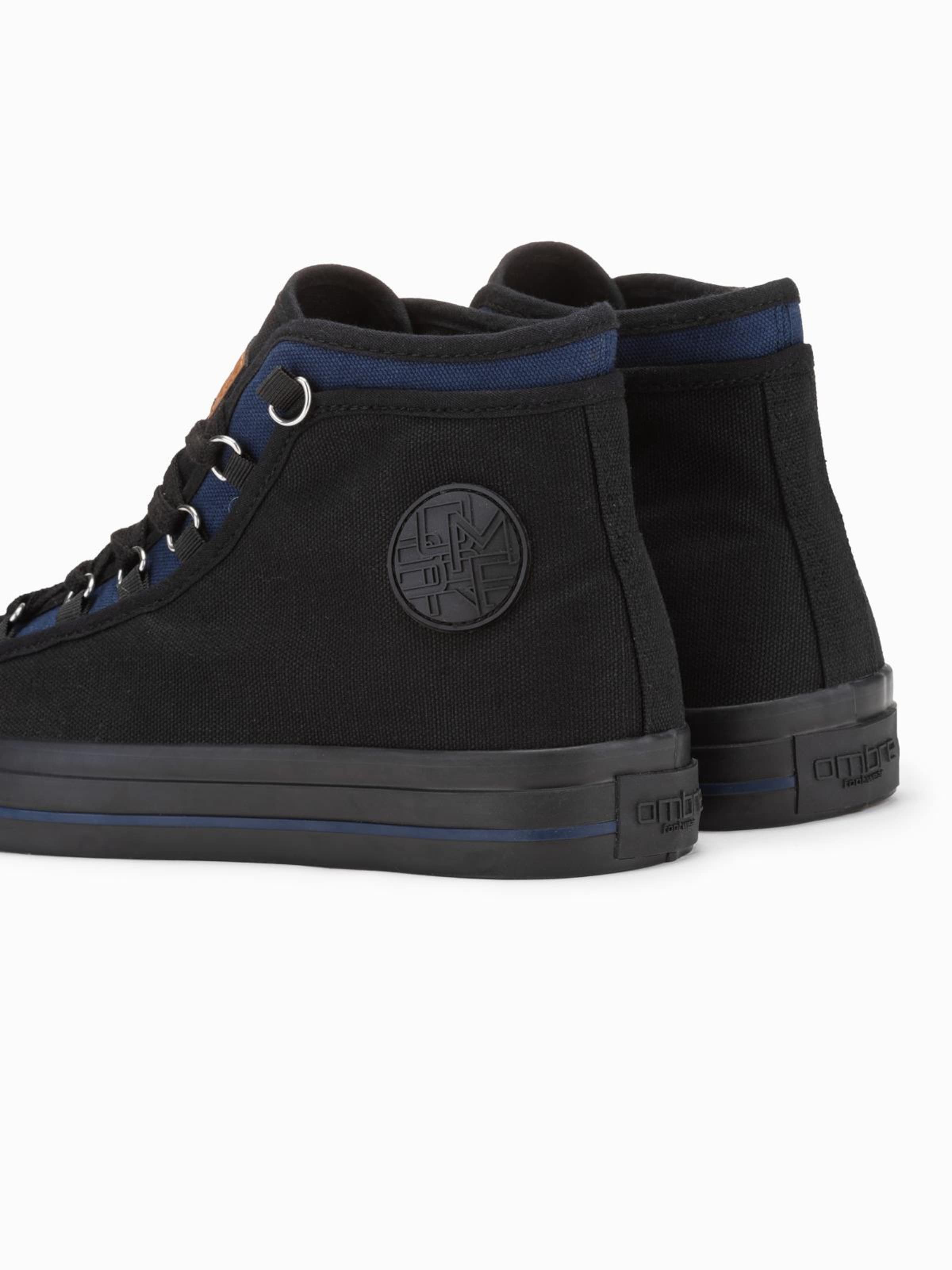 Baskets hautes Ombre en noir