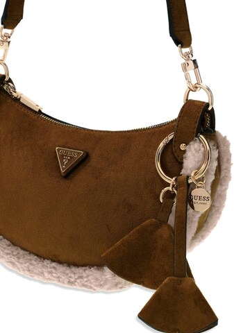 GUESS Taška cez rameno 'Guess Sac Bandoulière Katie Cognac' - Hnedá